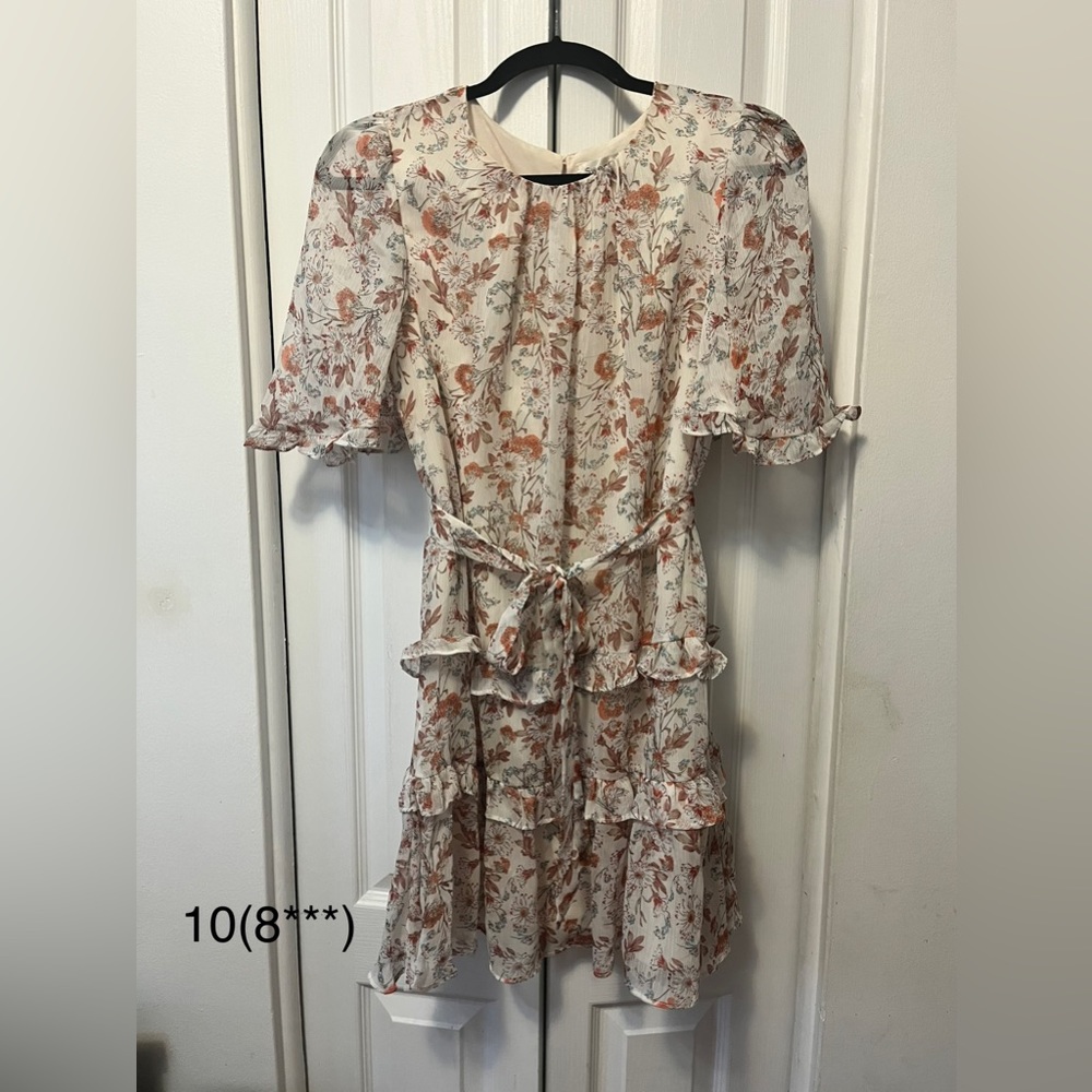 Flowy floral dress